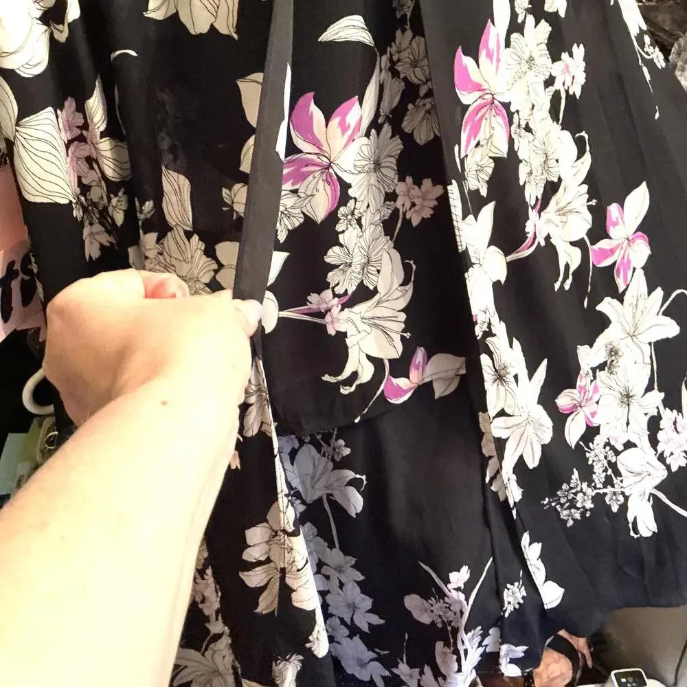 1X Tipped Purple Dress & Earrings